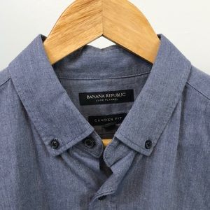 Banana Republic Flannel LS Button Up Shirt (M)